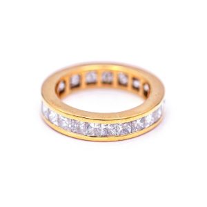 Alianza Oro y Diamantes PRINCESA 3,80ct