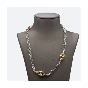 Collar CALAB en Oro Bicolor