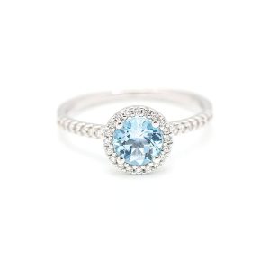 Anillo HALO en Oro y Diamantes