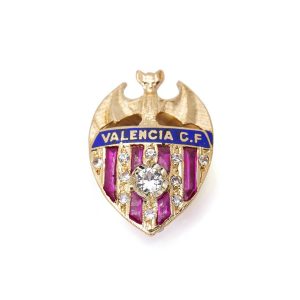 Escudo FC Valencia Oro y Diamantes