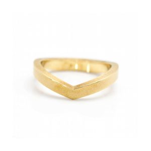 Anillo NIESSING PIK en Oro Amarillo matizado