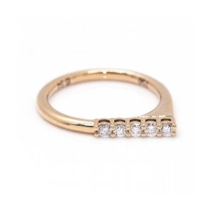 Anillo SINGULAR en Oro y Diamantes