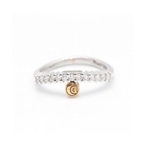 Anillo DAMIANI Oro Bicolor con Diamantes