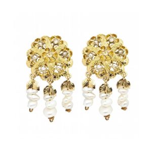 Pendientes originales  KESHI 1900 con Diamantes