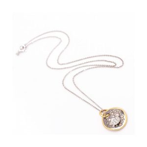 Collar ATELIT en Oro Bicolor y Diamantes