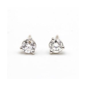Pendientes KALI de Oro Blanco con Diamantes Lab. 0,60ct.