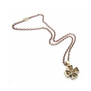 Collar olitario de Diamante 0,25ct