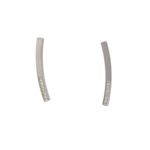 Pendientes STILO en acero y Diamante