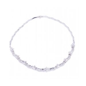 Collar THAYPER de Oro Blanco con Diamantes 7,90ct G/Vs