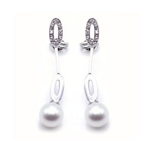 Pendientes en Oro y Perlas