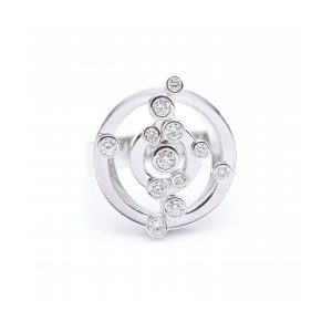 Anillo ADAGIO en Oro con Diamantes