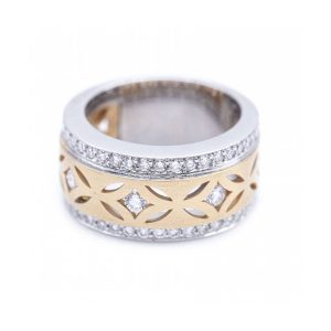 Anillo SIDNEY en Oro con Diamantes