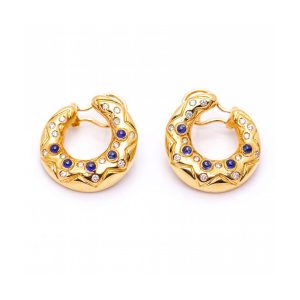 Pendientes MEDIALUNA Oro y Diamantes