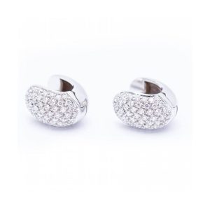 Pendientes de Oro y Diamantes Pavé