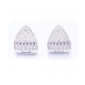 Pendientes TRIANGLE Oro con Diamantes