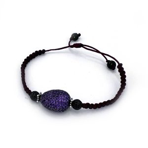 Pulsera GALPH con Amatista y Onix