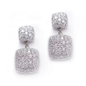 Pendientes PAVEE de Diamantes