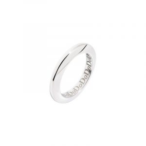 Anillo DODO Disco de Plata