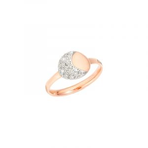 Anillo DODO “Moon&Sun” en Oro Rosa y Diamantes