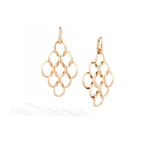 Pendientes POMELLATO BRERA candelabro en Oro Amarillo 18K